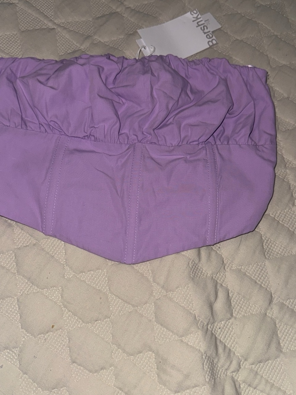 Bershka Kids Lavender Elastic Waist Bottoms